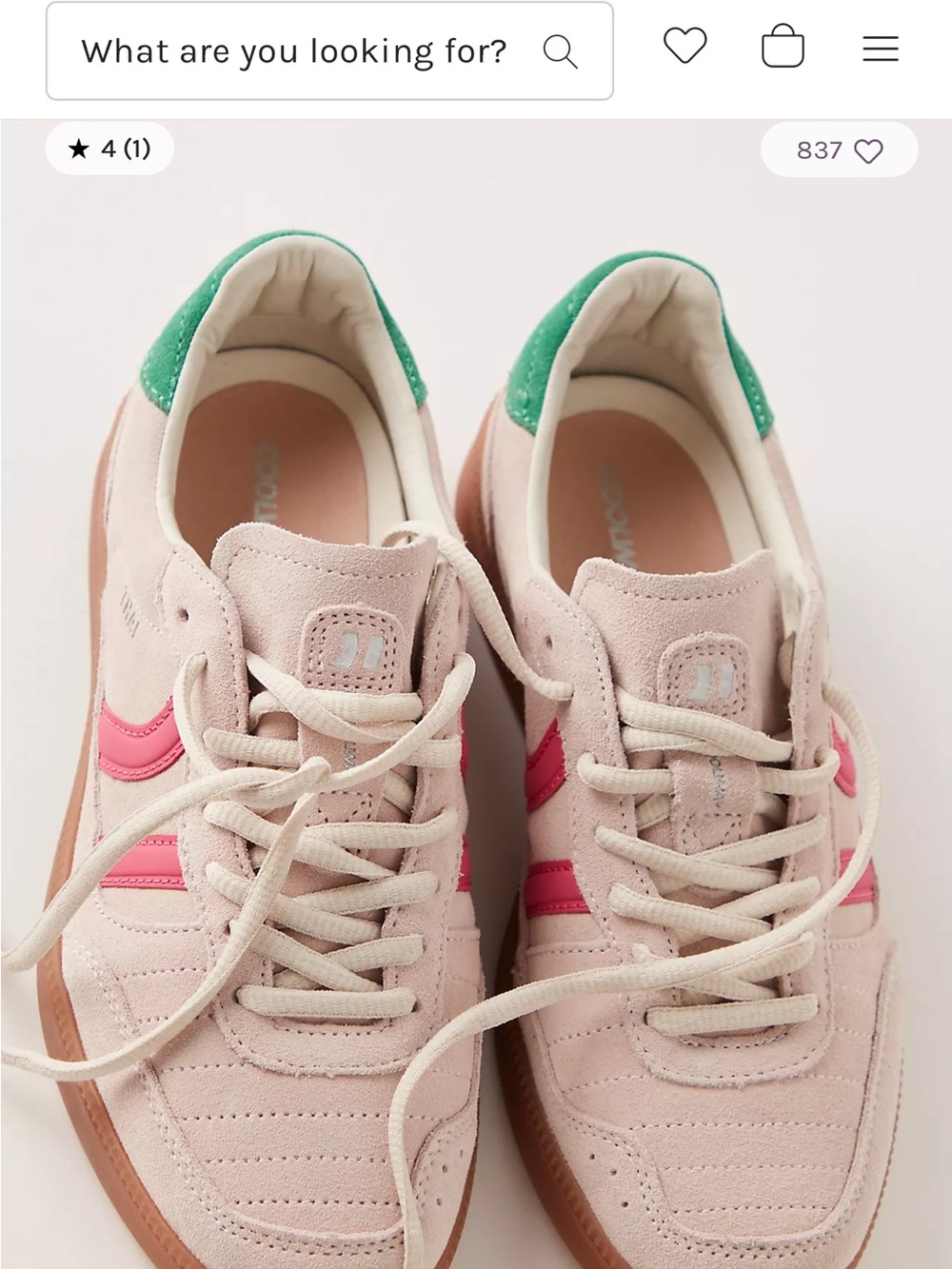 Coolway Silva Sneakers, Nude Pink, Free People